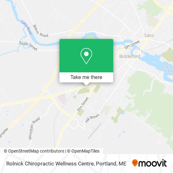 Rolnick Chiropractic Wellness Centre map