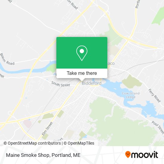 Maine Smoke Shop map