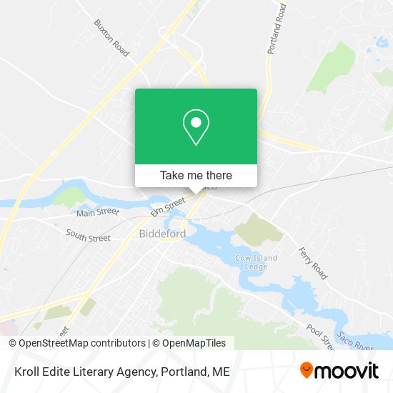 Kroll Edite Literary Agency map