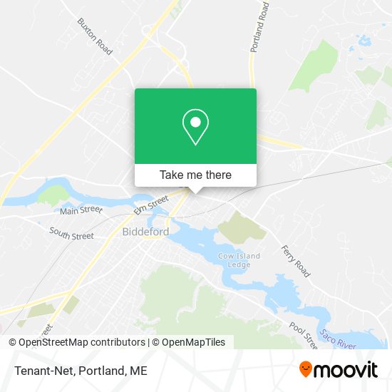 Tenant-Net map