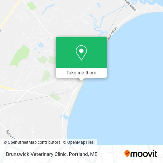 Brunswick Veterinary Clinic map