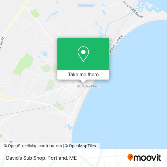 David's Sub Shop map