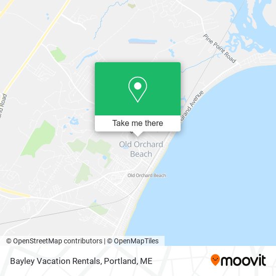 Bayley Vacation Rentals map