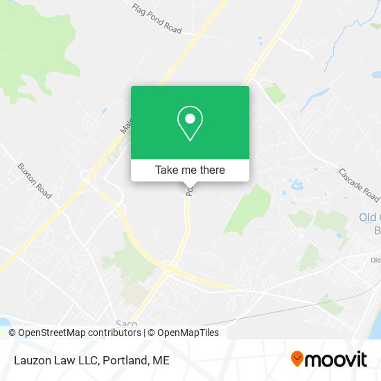 Lauzon Law LLC map