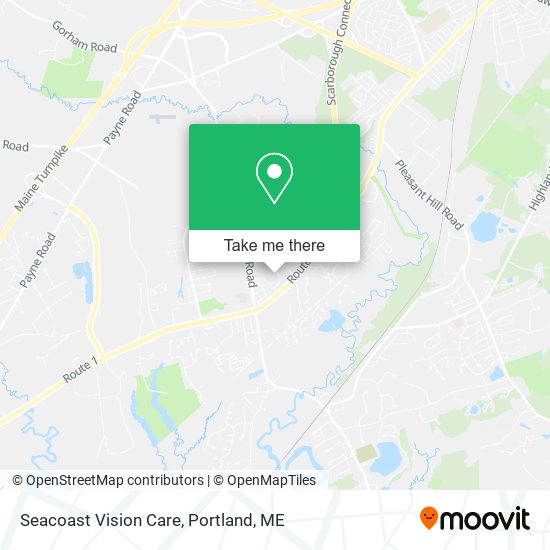 Seacoast Vision Care map