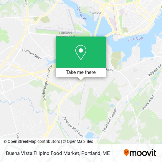 Buena Vista Filipino Food Market map