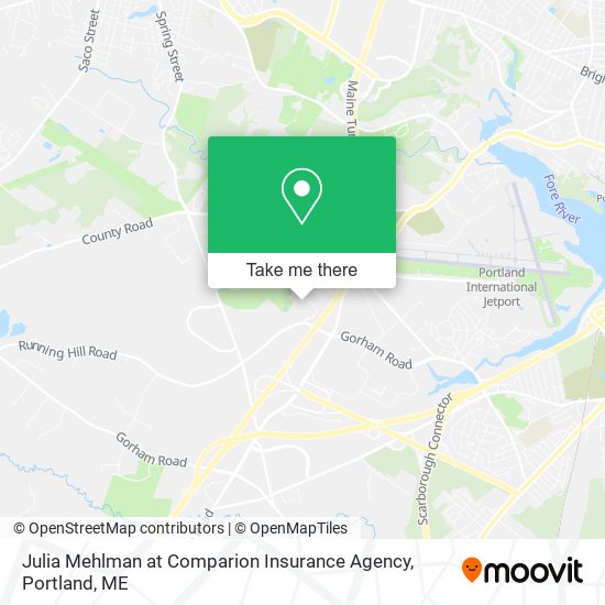 Julia Mehlman at Comparion Insurance Agency map