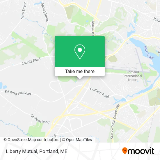 Liberty Mutual map