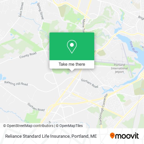 Reliance Standard Life Insurance map