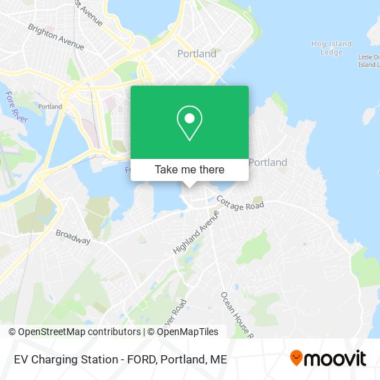 EV Charging Station - FORD map