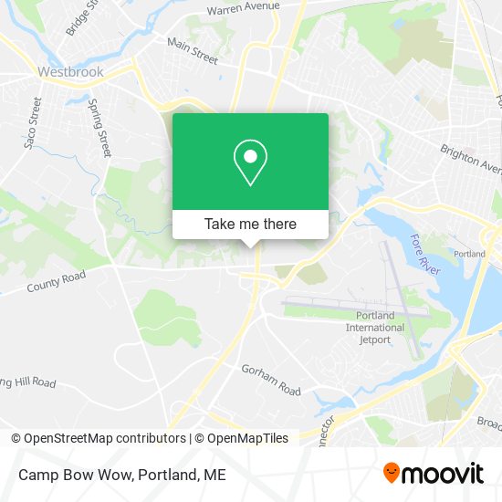 Camp Bow Wow map