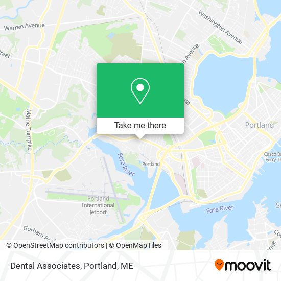 Dental Associates map