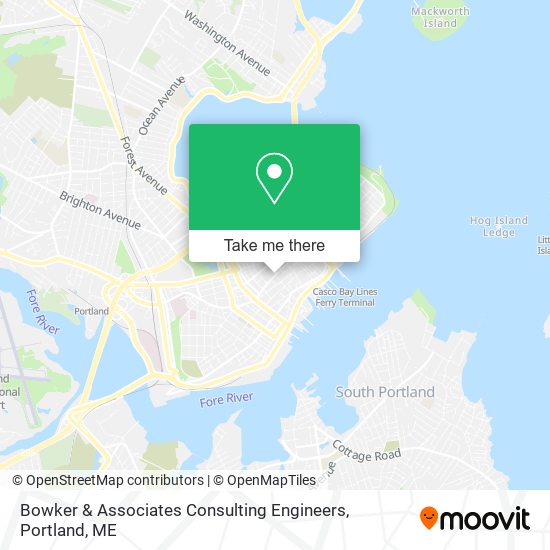 Bowker & Associates Consulting Engineers map