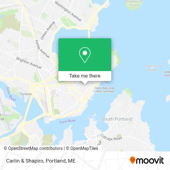 Carlin & Shapiro map