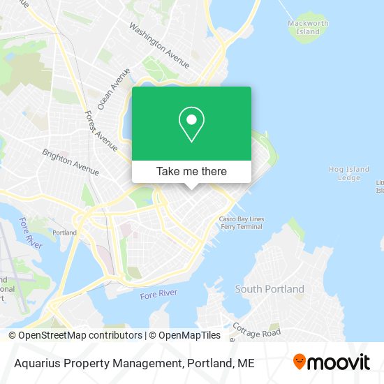 Aquarius Property Management map