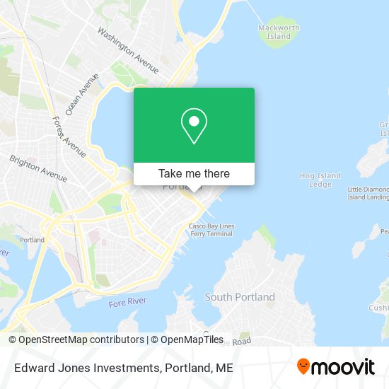 Edward Jones Investments map