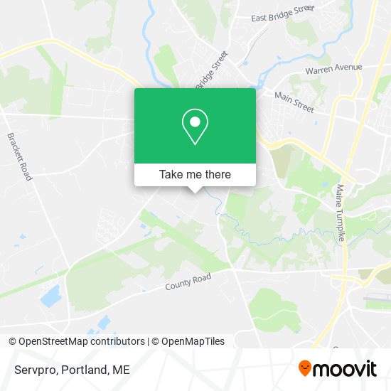 Servpro map