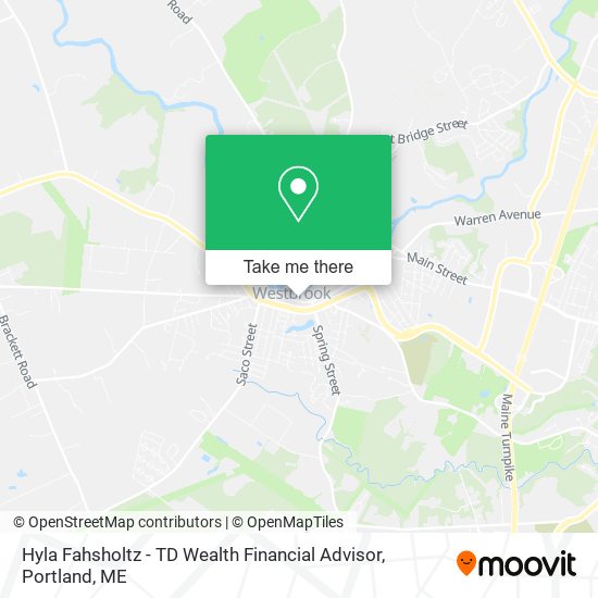 Hyla Fahsholtz - TD Wealth Financial Advisor map
