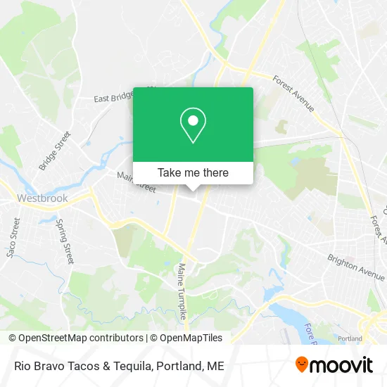 Rio Bravo Tacos & Tequila map