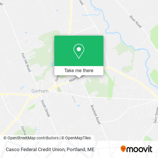 Casco Federal Credit Union map