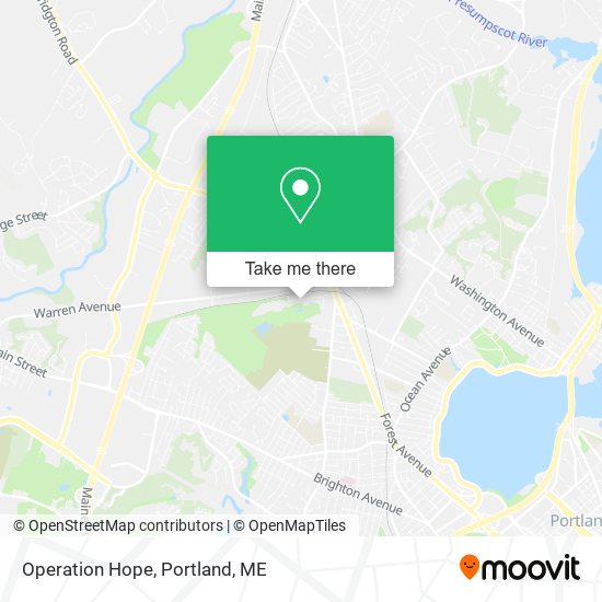 Operation Hope map