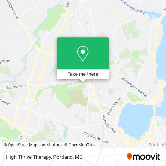 High Thrive Therapy map