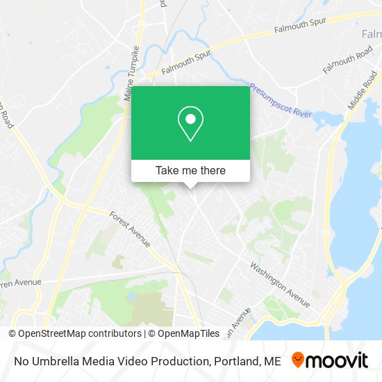 No Umbrella Media Video Production map