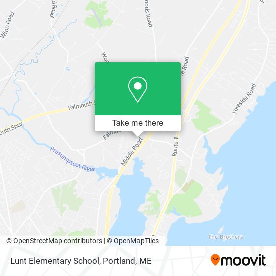 Lunt Elementary School map
