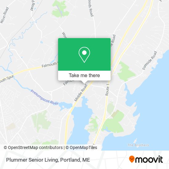 Plummer Senior Living map