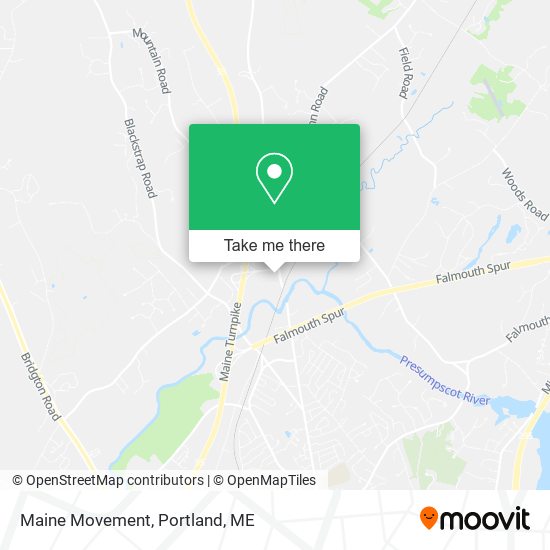 Maine Movement map