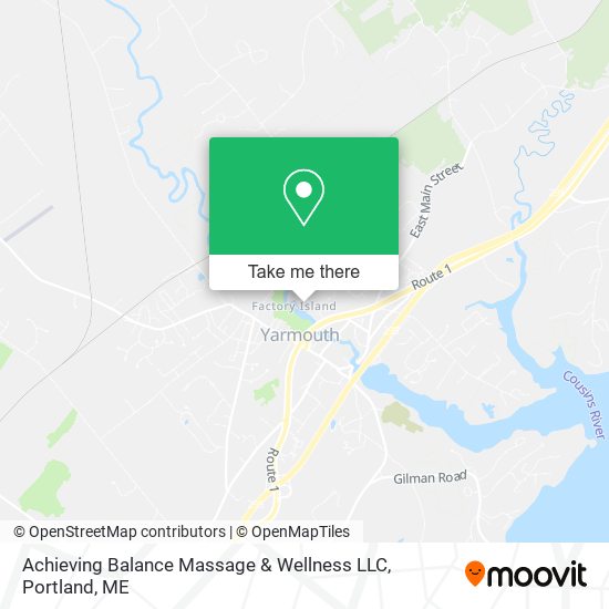 Achieving Balance Massage & Wellness LLC map