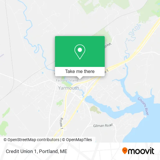Credit Union 1 map