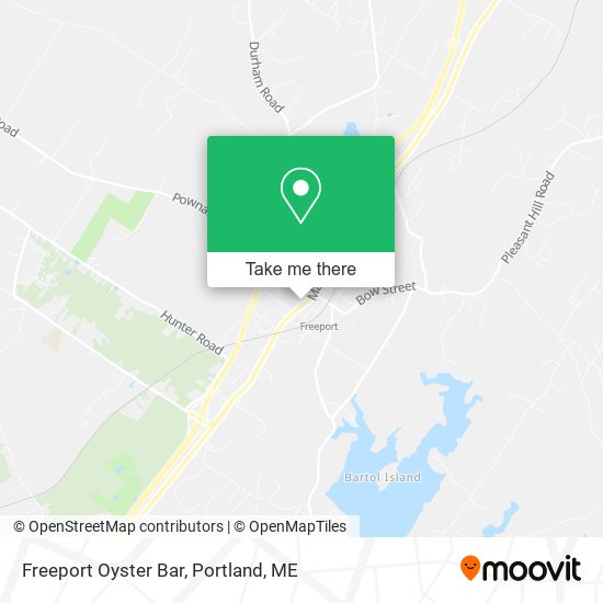 Mapa de Freeport Oyster Bar