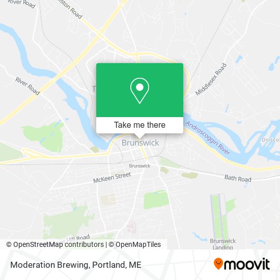 Moderation Brewing map