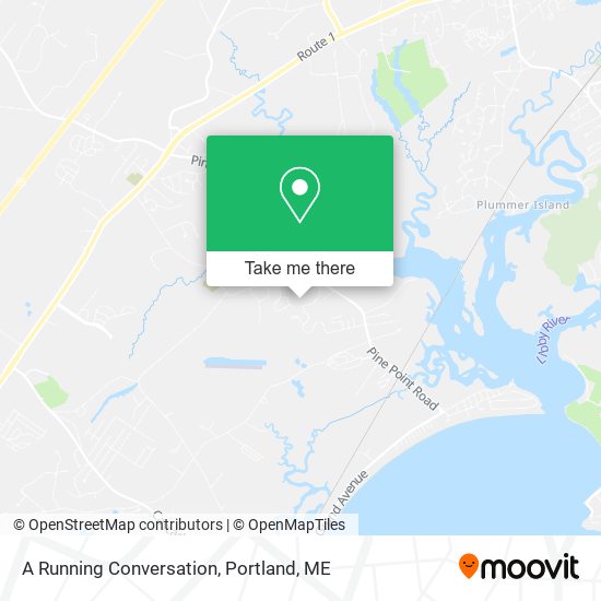 Mapa de A Running Conversation