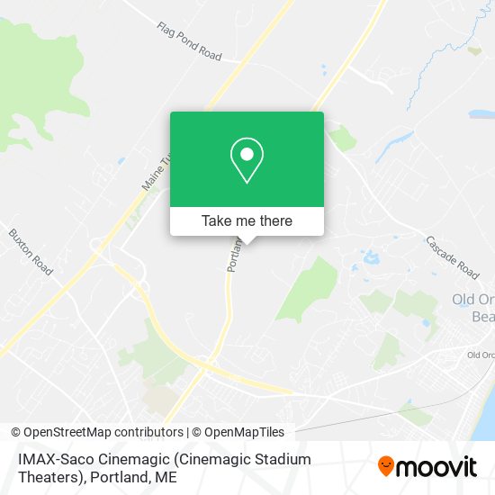 IMAX-Saco Cinemagic (Cinemagic Stadium Theaters) map