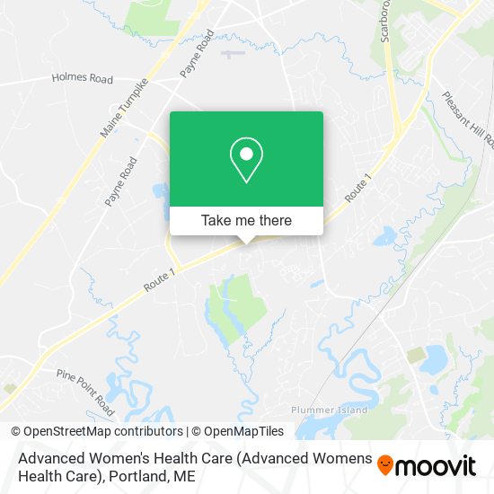 Advanced Women's Health Care (Advanced Womens Health Care) map