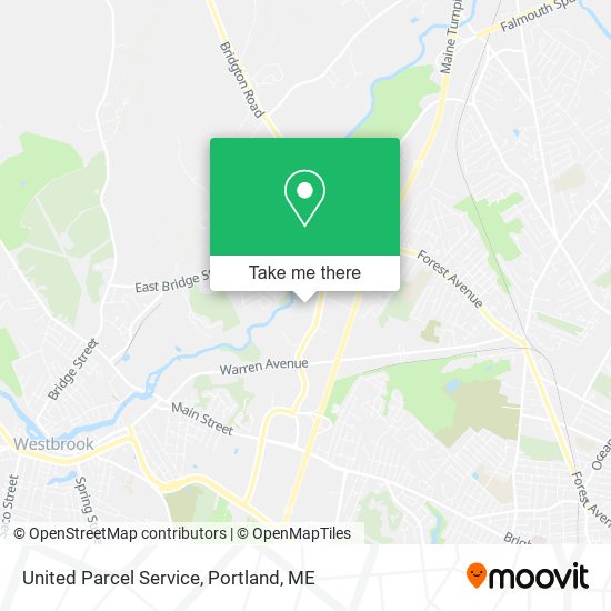 United Parcel Service map