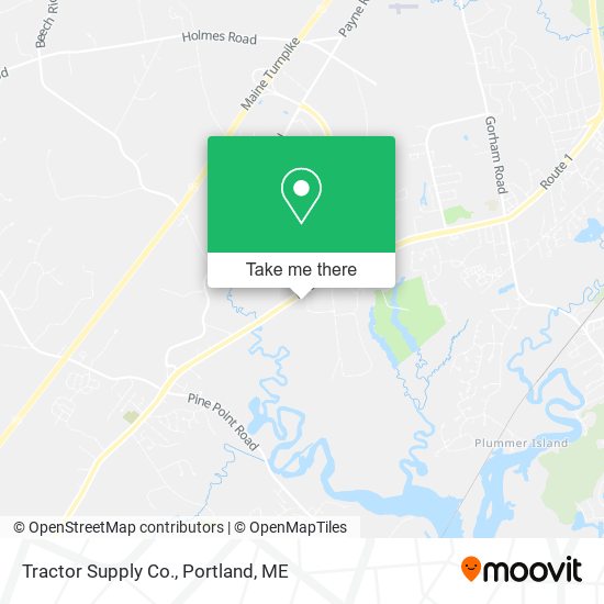 Tractor Supply Co. map