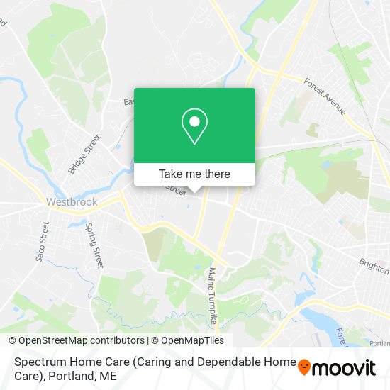 Mapa de Spectrum Home Care (Caring and Dependable Home Care)