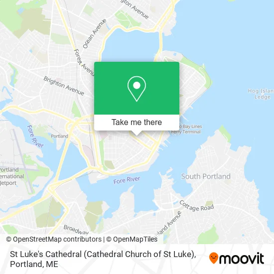 St Luke's Cathedral (Cathedral Church of St Luke) map