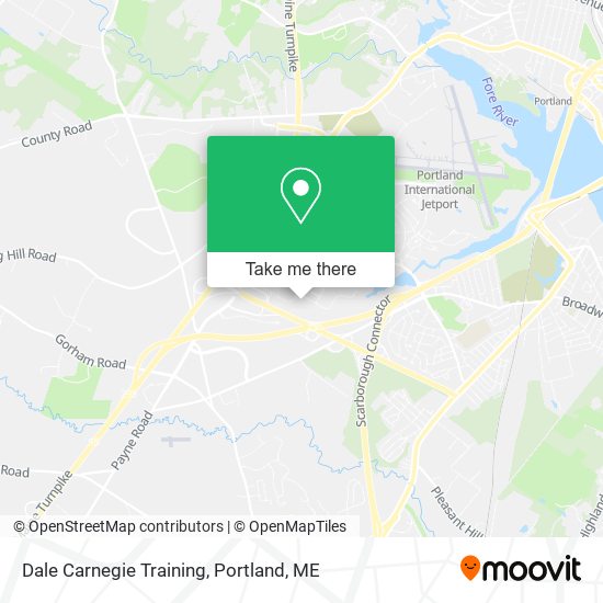 Dale Carnegie Training map