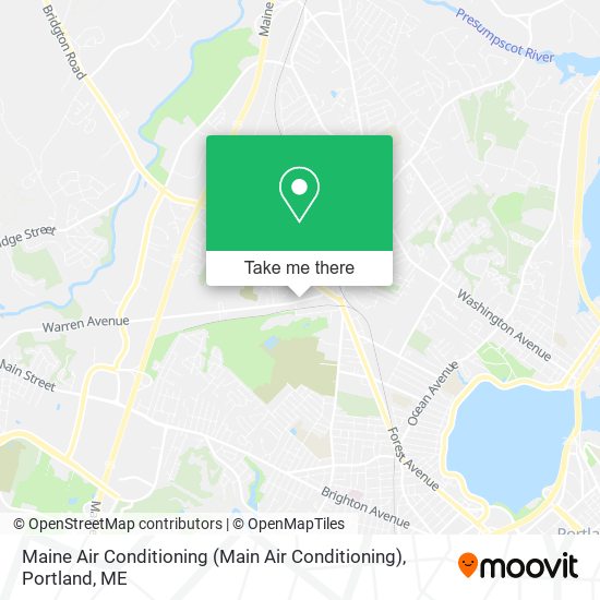 Maine Air Conditioning (Main Air Conditioning) map