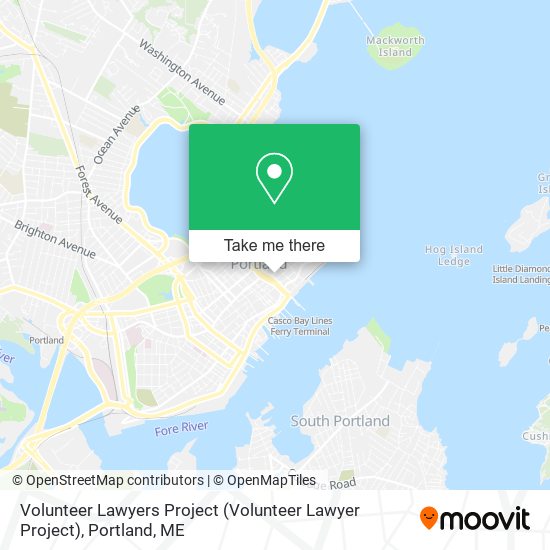 Volunteer Lawyers Project (Volunteer Lawyer Project) map