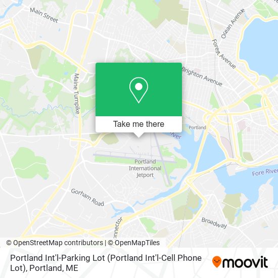 Portland Int'l-Parking Lot (Portland Int'l-Cell Phone Lot) map