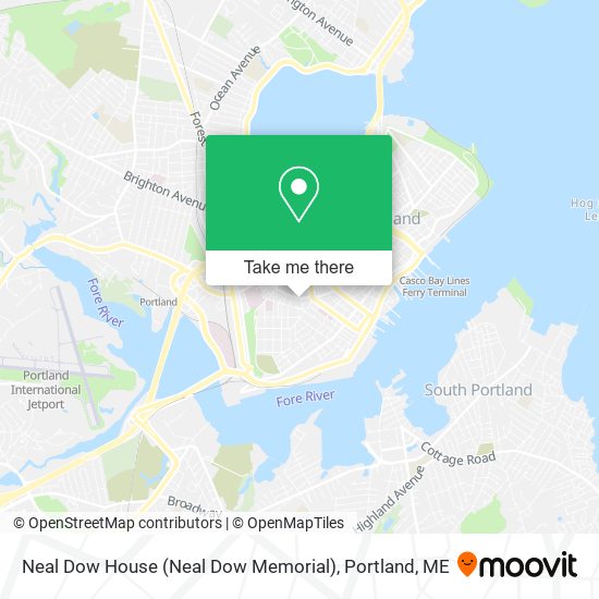 Neal Dow House (Neal Dow Memorial) map