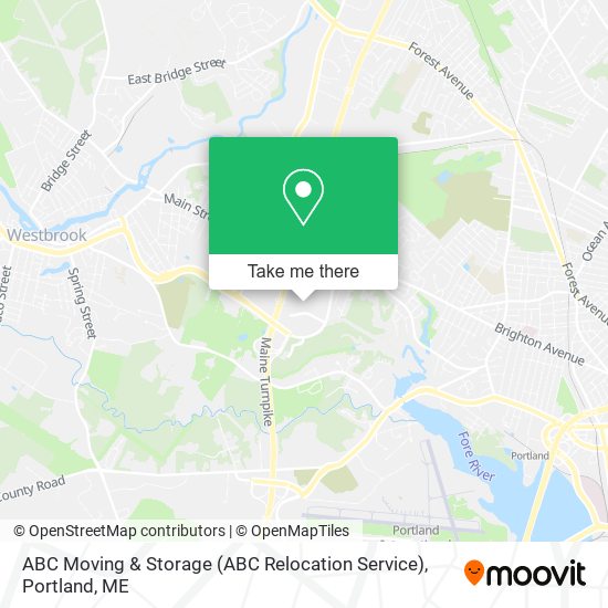 ABC Moving & Storage (ABC Relocation Service) map