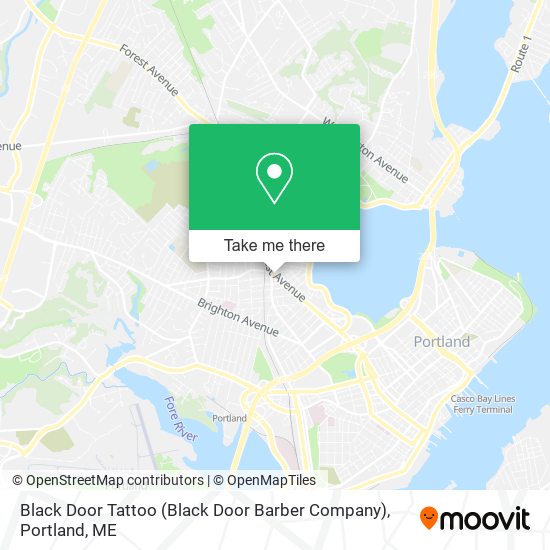 Black Door Tattoo (Black Door Barber Company) map