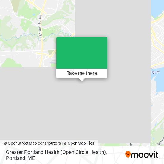 Greater Portland Health (Open Circle Health) map