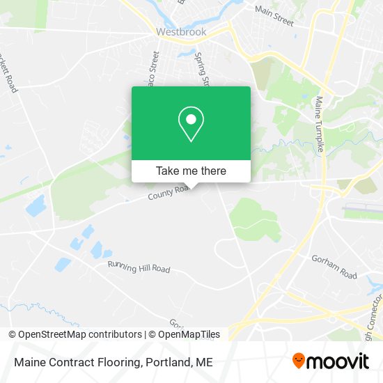 Maine Contract Flooring map